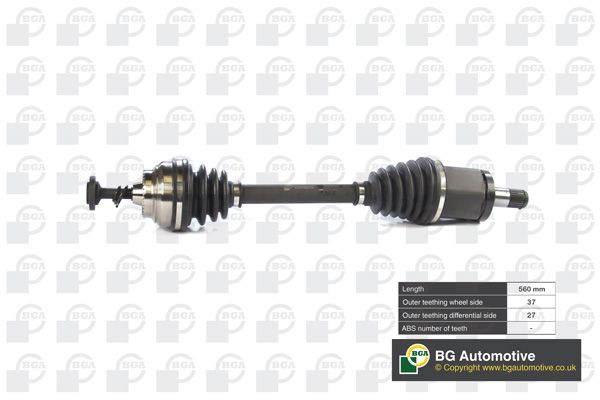 Приводной вал BGA DS0903L