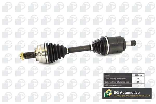 Приводной вал BGA DS0911LA