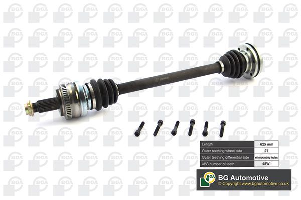Приводной вал BGA DS0912L