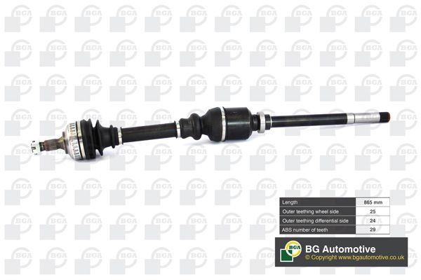 Приводной вал BGA DS1409RA