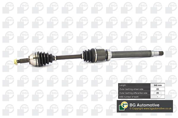 Приводной вал BGA DS2302R