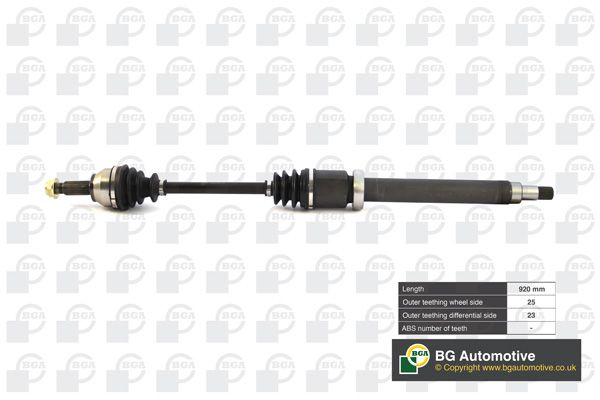 Приводной вал BGA DS2304R