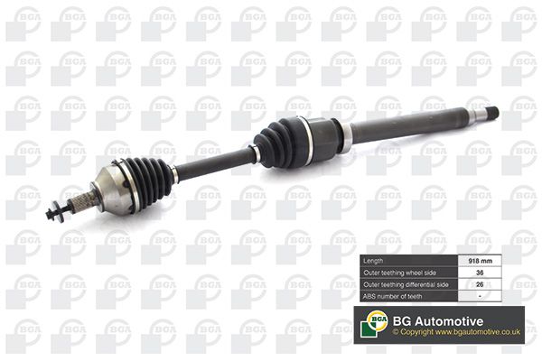 Приводной вал BGA DS2332R