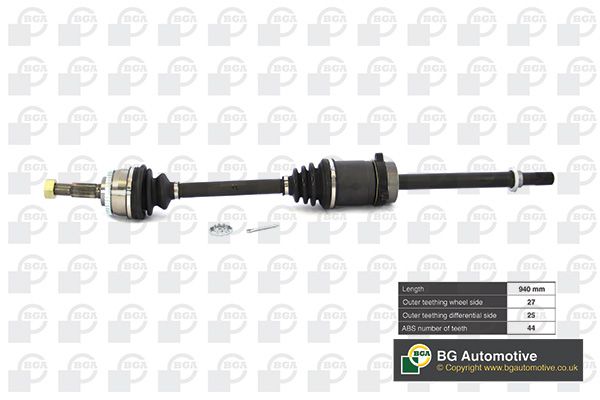 Приводной вал BGA DS6304RA