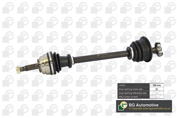 Приводной вал BGA DS7300L