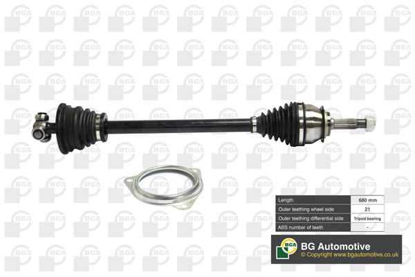 Приводной вал BGA DS7360L