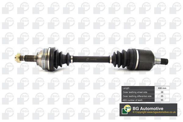 Приводной вал BGA DS7513L