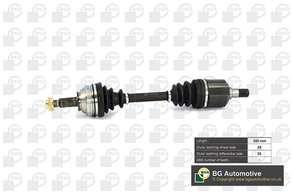 Приводной вал BGA DS7513R