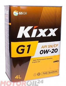 KIXX G1 0W-20 KIXX L205544TE1