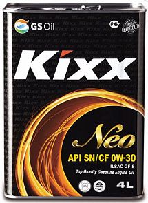 KIXX G1 NEO 0W-30 KIXX L205644TE1