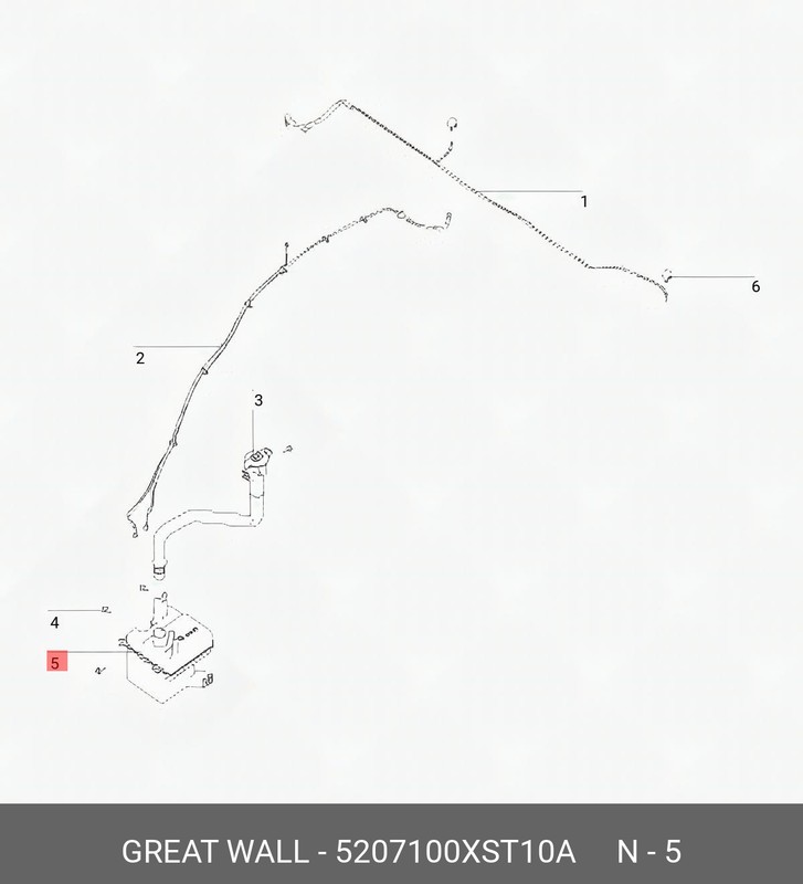 Запчасть HAVAL 5207100XST10A