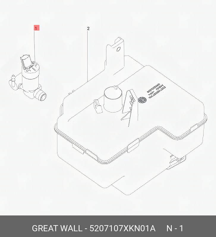 Запчасть HAVAL 5207107XKN01A