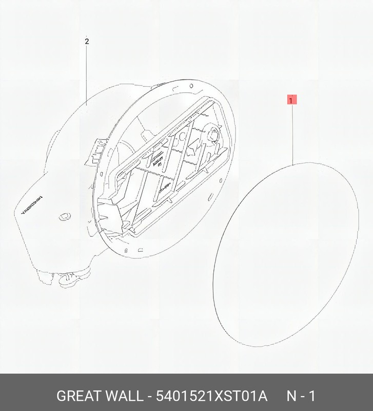 Запчасть HAVAL 5401521XST01A