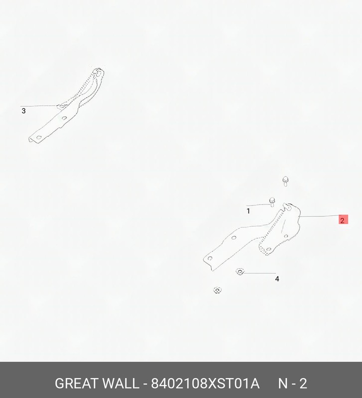 Запчасть HAVAL 8402108XST01A