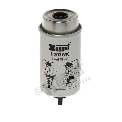 Топливный фильтр HENGST H203WK