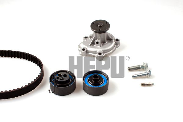 Водяной насос + комплект зубчатого ремня HEPU PK03260
