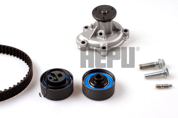 Водяной насос + комплект зубчатого ремня HEPU PK03261
