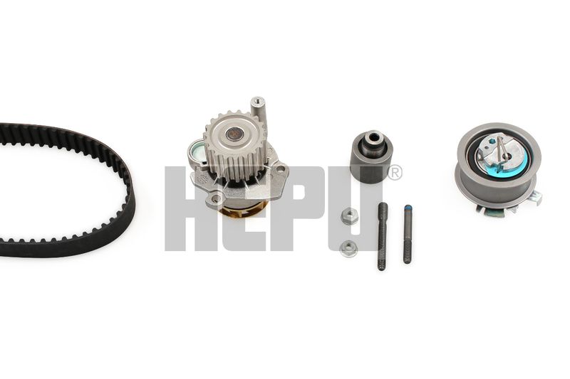 Водяной насос + комплект зубчатого ремня HEPU PK05650