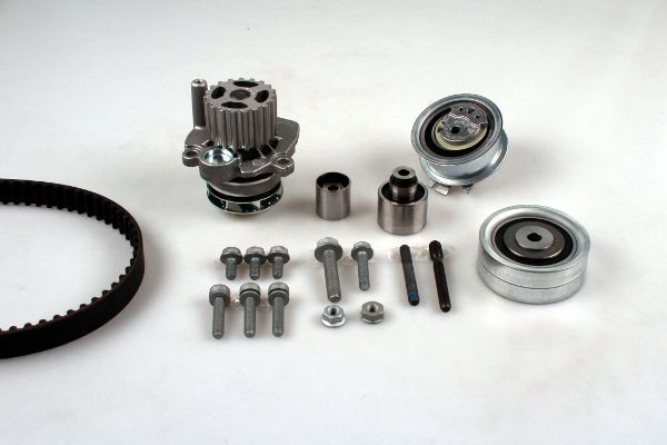 Водяной насос + комплект зубчатого ремня HEPU PK05695