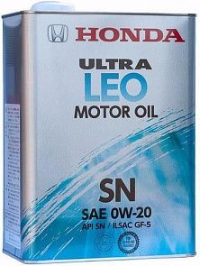 HONDA Ultra LEO 0W-20 SN 4 л. HONDA 0821799974