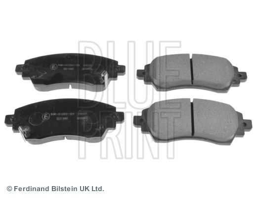 Комплект тормозных колодок, дисковый тормоз BLUE LINE ADT342104