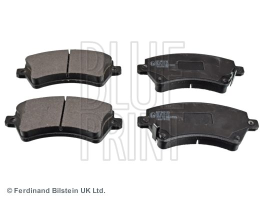 Комплект тормозных колодок, дисковый тормоз BLUE LINE ADT342133