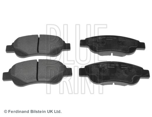 Комплект тормозных колодок, дисковый тормоз BLUE LINE ADT342155