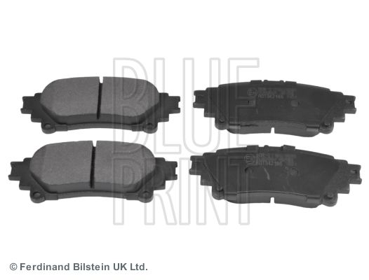 Комплект тормозных колодок, дисковый тормоз BLUE LINE ADT342186