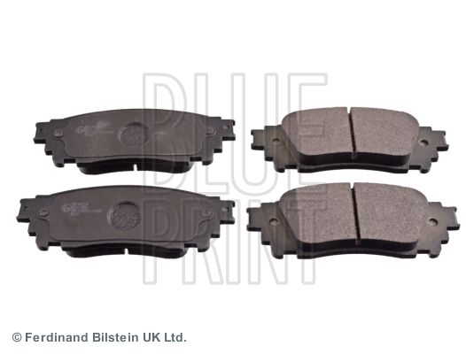 Комплект тормозных колодок, дисковый тормоз BLUE LINE ADT342214