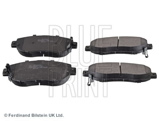 Комплект тормозных колодок, дисковый тормоз BLUE LINE ADT34291