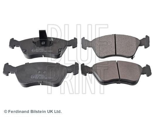 Комплект тормозных колодок, дисковый тормоз BLUE LINE ADT34292