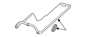 Профильная прокладка ZYL. 1-6
 BMW 11127515647