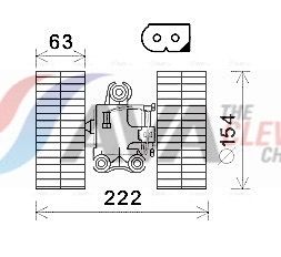 Вентилятор салона AVA MS8633