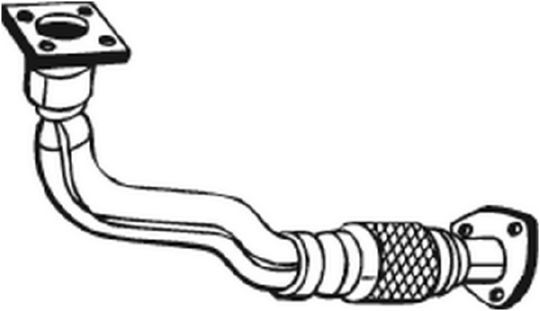 Труба выхлопного газа BOSAL 753175