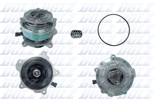 Водяной насос, охлаждение двигателя DOLZ D329