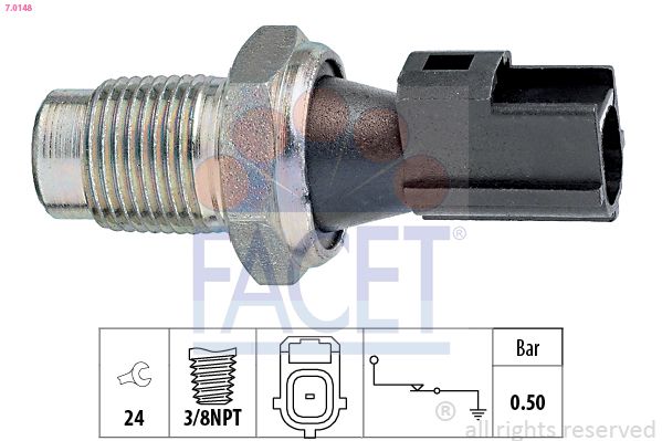Датчик давления масла FACET 70148
