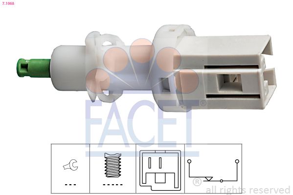 Выключатель фонаря сигнала торможения FACET 71068