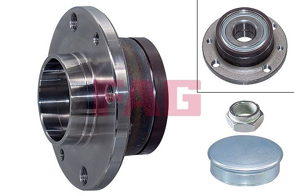 Комплект подшипника ступицы колеса FAG 713690730