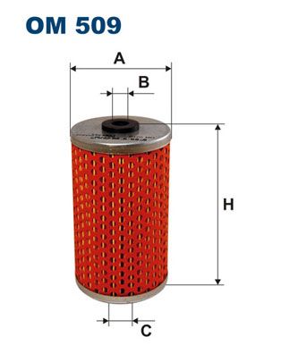 Масляный фильтр FILTRON OM509