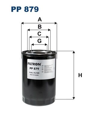 Топливный фильтр FILTRON PP879