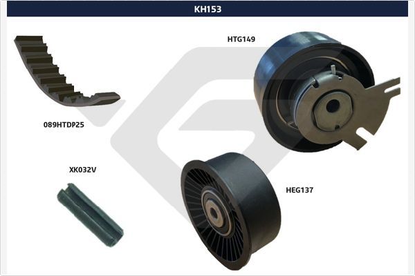 Комплект ремня ГРМ HUTCHINSON KH153
