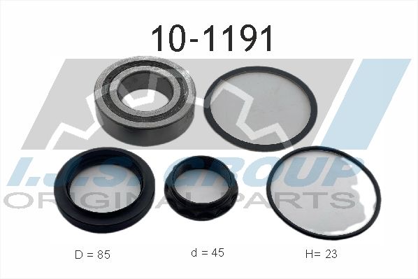 Комплект подшипника ступицы колеса IJS 101191