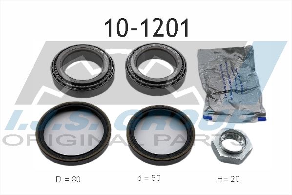Комплект подшипника ступицы колеса IJS 101201
