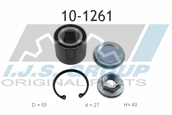 Комплект подшипника ступицы колеса IJS 101261