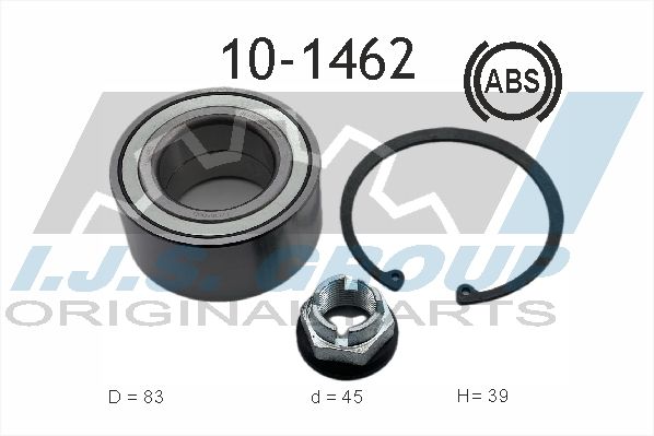 Комплект подшипника ступицы колеса IJS 101462