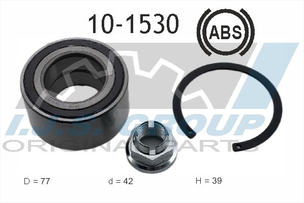 Комплект подшипника ступицы колеса IJS 101530