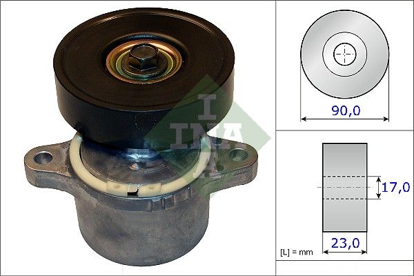 Натяжитель ремня, клиновой зубча INA 534046010