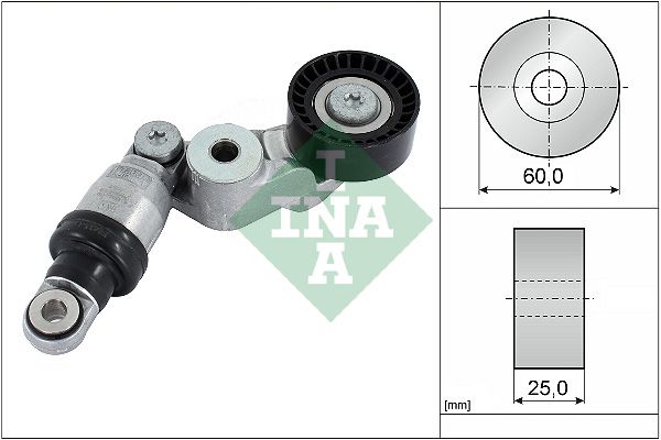 Натяжитель ремня, клиновой зубча INA 534058510