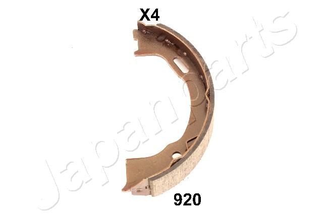 Комплект тормозных колодок, стояночная тормозная система JAPANPARTS GF920AF
