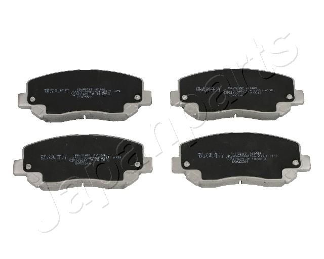 Комплект тормозных колодок, дисковый тормоз JAPANPARTS PA924AF